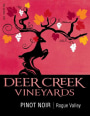 Deer Creek Vineyards Pinot Noir 2011 Front Label