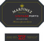 Martinez Vintage Port 2007 Front Label