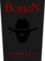 Borjon Reposado Barbera 2014 Front Label