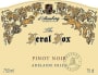 d'Arenberg The Feral Fox Pinot Noir 2012 Front Label