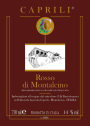 Caprili Rosso di Montalcino 2013 Front Label