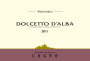 Elvio Cogno Dolcetto d'Alba 2011 Front Label
