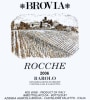 Brovia Rocche 2006 Front Label