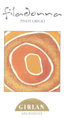Girlan Filadonna Pinot Grigio 2007 Front Label