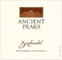 Ancient Peaks Paso Robles Zinfandel 2011 Front Label
