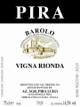 Luigi Pira Barolo Vigna Rionda 2009 Front Label