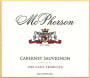 McPherson Cabernet Sauvignon 2015 Front Label