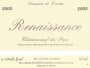 Domaine de Cristia Chateauneuf-du-Pape Cuvee Renaissance 2005 Front Label
