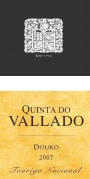 Quinta do Vallado Douro Touriga Nacional 2007 Front Label