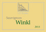 Terlan Winkl Sauvignon Blanc 2013 Front Label