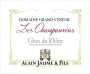 Domaine Grand Veneur Cotes du Rhone Les Champauvins 2003 Front Label