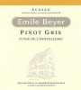 Domaine Emile Beyer Cuvee de l'Hostellerie Pinot Gris 2013 Front Label