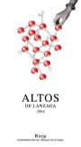 Bodega Lanzaga Altos de Lanzaga 2004 Front Label