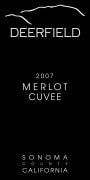 Deerfield Ranch Winery Merlot Cuvee 2007 Front Label