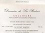 Domaine de la Rectorie Collioure le Seris 1999 Front Label