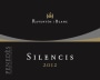 Raventos i Blanc Silencis 2012 Front Label