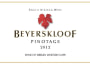 Beyerskloof Pinotage 2012 Front Label