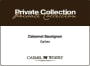 Carmel Galilee Private Collection Cabernet Sauvignon 2013 Front Label