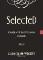 Carmel Selected Cabernet Sauvignon 2013 Front Label