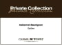 Carmel Galilee Private Collection Cabernet Sauvignon 2014 Front Label