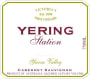 Yering Station Cabernet Sauvignon 2013 Front Label