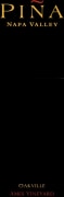 Pina Napa Valley Ames Vineyard Cabernet Sauvignon 2009  Front Label