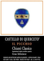 Castello di Querceto Il Picchio Chianti Classico Gran Selezione 2013 Front Label