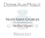 Alain Michelot Nuits-Saint-Georges Vielles Vignes 2012 Front Label