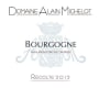 Alain Michelot Bourgogne Rouge 2012 Front Label