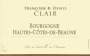 Francoise & Denis Clair Bourgogne Hautes-Cotes-De-Beaune 2012 Front Label