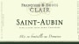 Francoise & Denis Clair Saint-Aubin 2012 Front Label