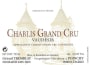 Gerard Tremblay Chablis Grand Cru Vaudesir 2007 Front Label