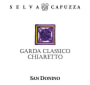 Selva Capuzza Garda San Donino Chiaretto 2015 Front Label