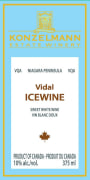 Konzelmann Vidal Icewine 2010 Front Label