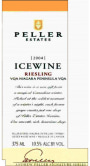 Peller Estates Icewine Riesling 2004 Front Label