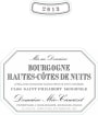 Domaine Meo-Camuzet Bourgogne Hautes-Cotes De Nuits Clos Saint-Philbert Blanc 2013 Front Label