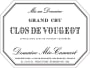 Domaine Meo-Camuzet Clos de Vougeot Grand Cru 2009 Front Label