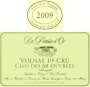Domaine de la Pousse d'Or Volnay les Caillerets Clos des 60 Ouvrees Premier Cru 2009 Front Label