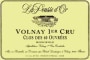 Domaine de la Pousse d'Or Volnay les Caillerets Clos des 60 Ouvrees Premier Cru 2014 Front Label