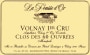 Domaine de la Pousse d'Or Volnay les Caillerets Clos des 60 Ouvrees Premier Cru 2012 Front Label