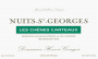 Domaine Henri Gouges Nuits-St-Georges Les Chenes Carteaux 2009 Front Label