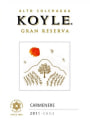 Koyle Gran Reserva Carmenere 2011 Front Label