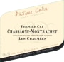 Philippe Colin Chassagne-Montrachet Les Chaumees Premier Cru 2010 Front Label