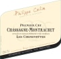 Philippe Colin Chassagne-Montrachet Les Chenevottes Premier Cru 2010 Front Label
