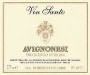Avignonesi Vin Santo (375ML half-bottle) 1991 Front Label