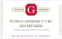 Philippe Gavignet Nuits-St.-Georges Les Pruliers Premier Cru 2012 Front Label
