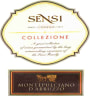Sensi Vigne e Vini Montepulciano d'Abruzzo Collezione 2013 Front Label