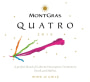 MontGras Quatro 2015 Front Label