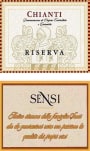 Sensi Vigne e Vini Chianti Riserva 2010 Front Label