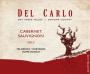 Del Carlo Winery Teldeschi Vineyards Home Ranch Cabernet Sauvignon 2012 Front Label